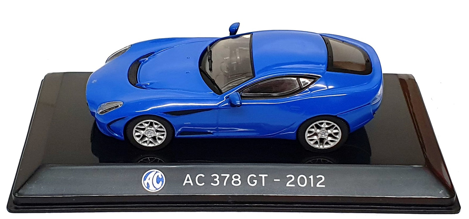 Panini 1/43 Scale Diecast PN04D - 2012 AC 378 GT - Blue