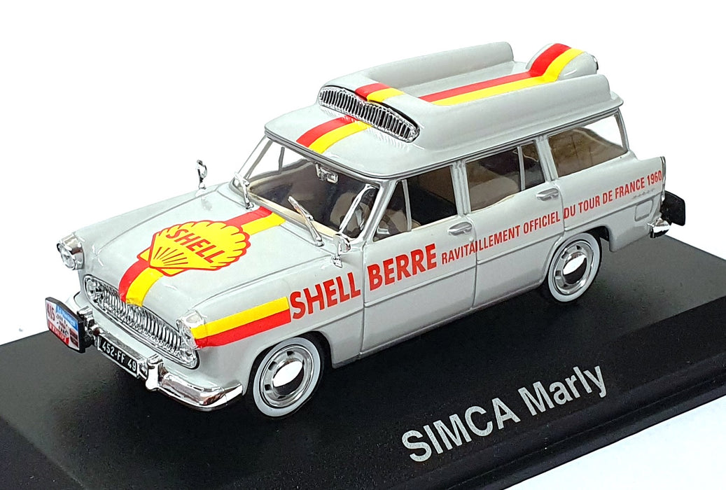 Norev 1/43 Scale Diecast 574053 - 1960 Simca Marly Shell - Grey