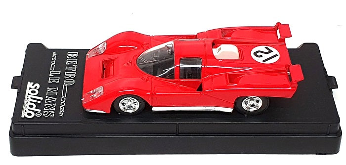 Solido 1/43 Scale Diecast 2434 - Ferrari 512 M #12 Le Mans 1971 - Red