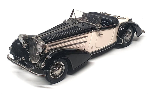 Sun Star 1/18 Scale Diecast 27623F - 1938 Horch 855 - Black/White