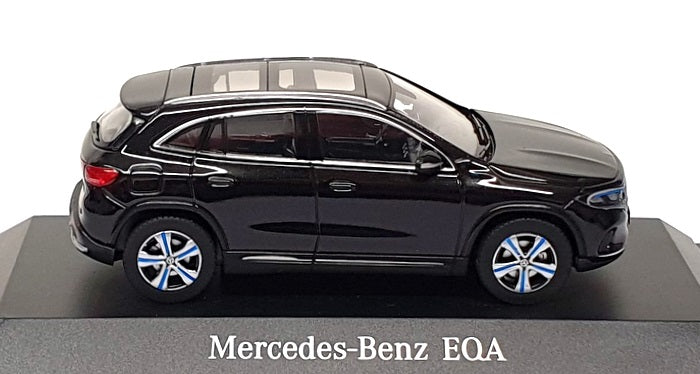 Herpa 1/43 Scale Diecast B6 696 0825 - Mercedes Benz EQA - Cosmos Black