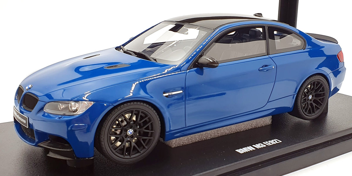 GT Spirit 1/18 Scale Resin GT941 - BMW (E92) - Laguna Seca Blue