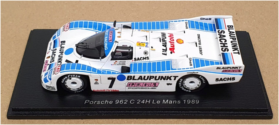 Spark Model 1/43 Scale S9877 - Porsche 962 C #7 24h Le Mans 1989