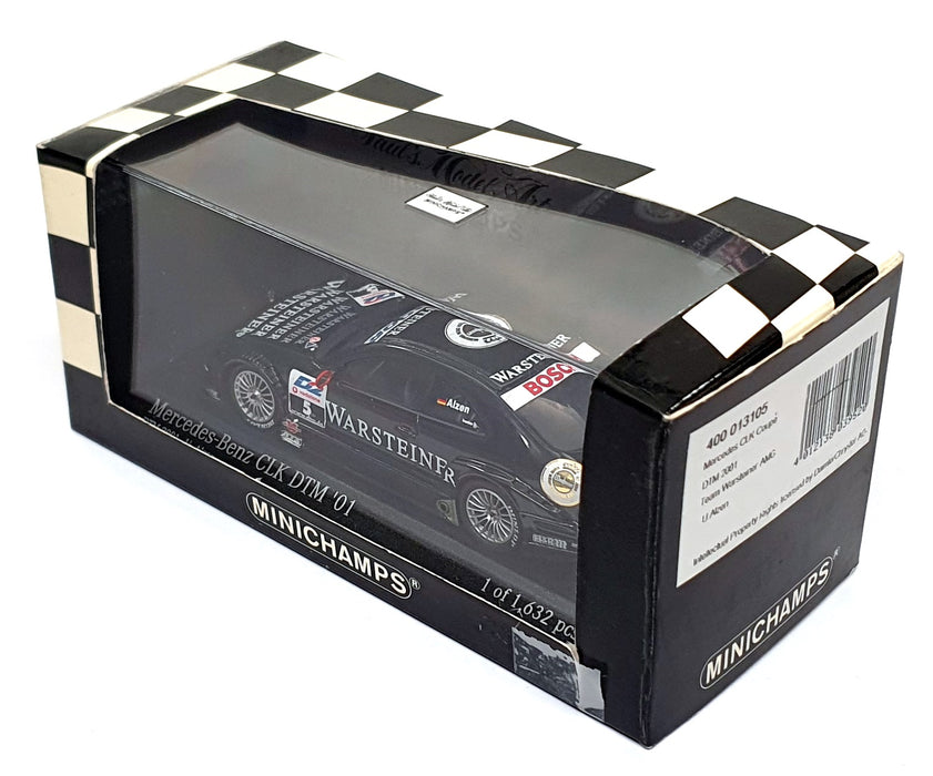 Minichamps 1/43 Scale 400 013105 - Mercedes Benz CLK DTM '01 #5 Alzen