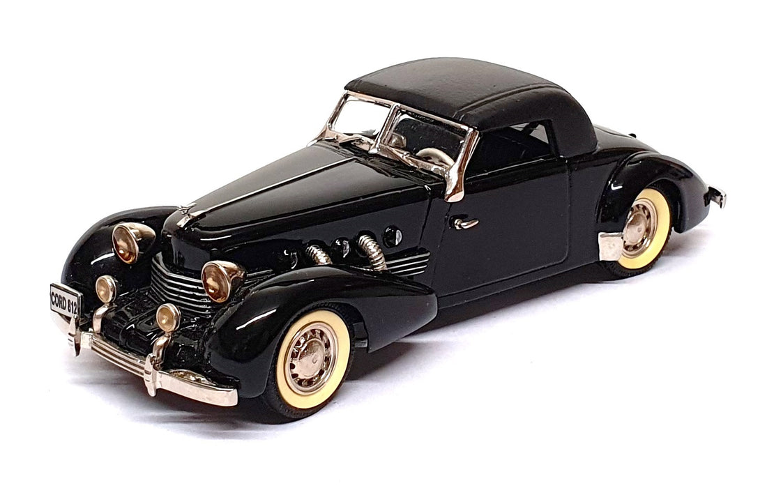 Minimarque 43 1/43 Scale CP1 - 1937 Cord 812 Coupe Robert A Stranahan - Black