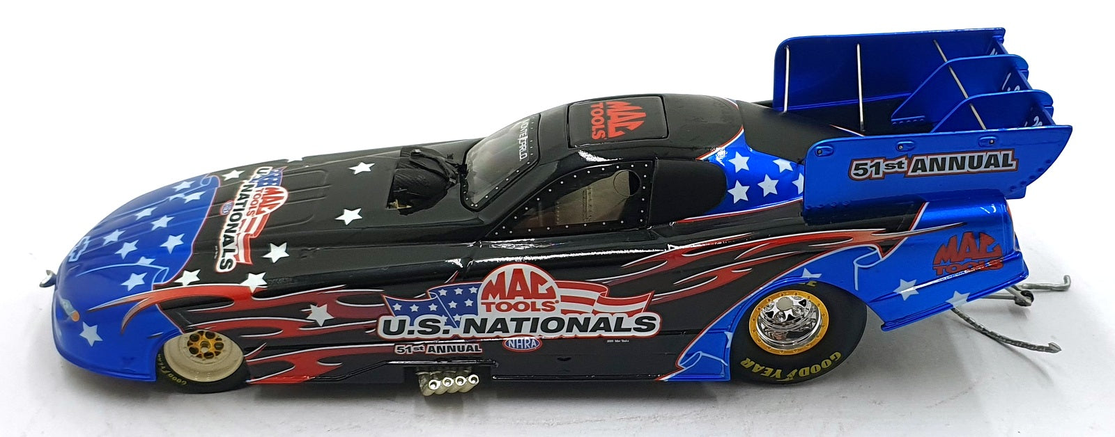 Action 1/24 Scale 109330 - Chevrolet Funny Car Dragster US Nationals 2005