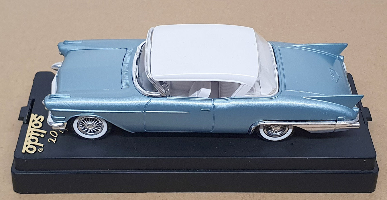 Solido 1/43 Scale Diecast 4520 - Cadillac Eldorado Seville - Lt. Blue/White