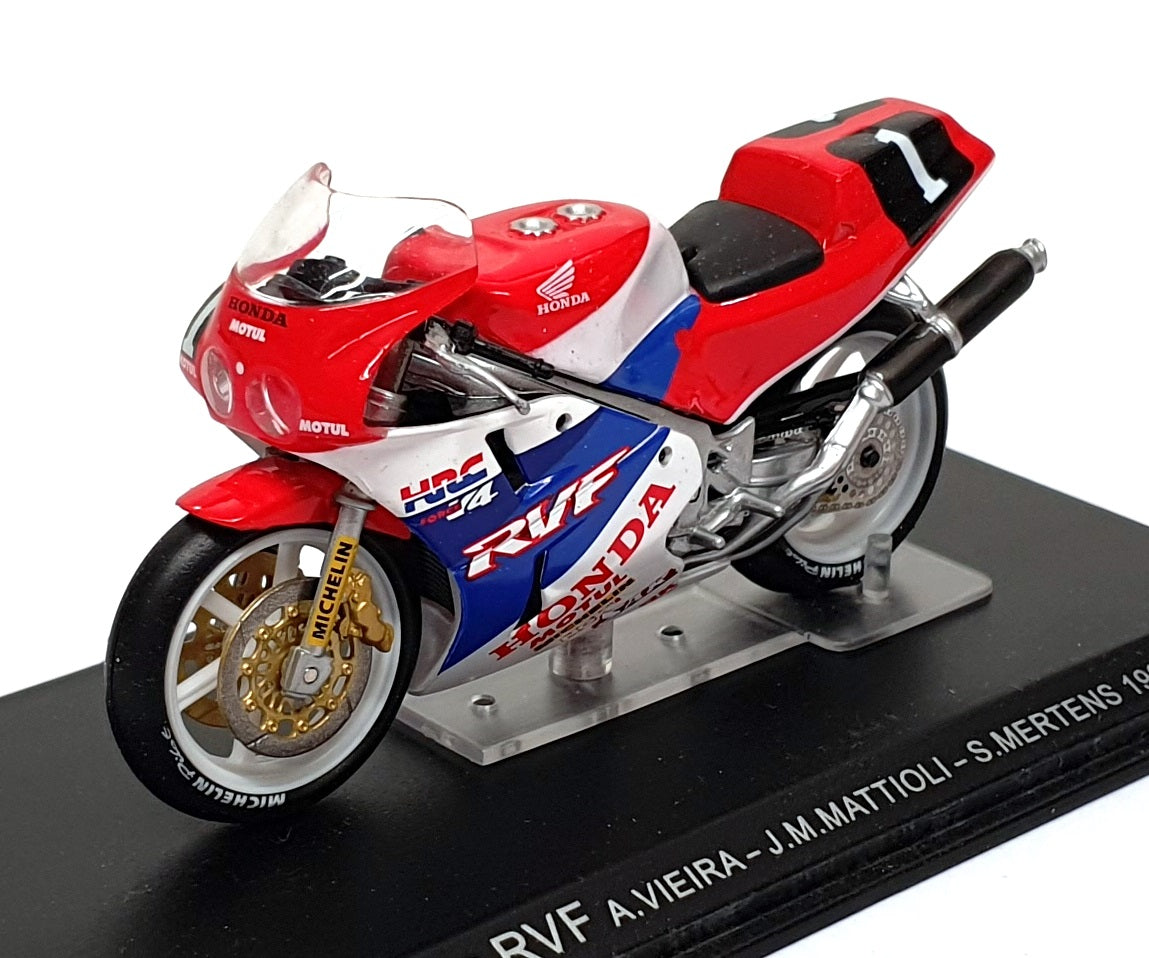 Altaya 1/43 Scale AMB08H - Honda RVF #1 Vieira/Mattioli/Mertens 1990