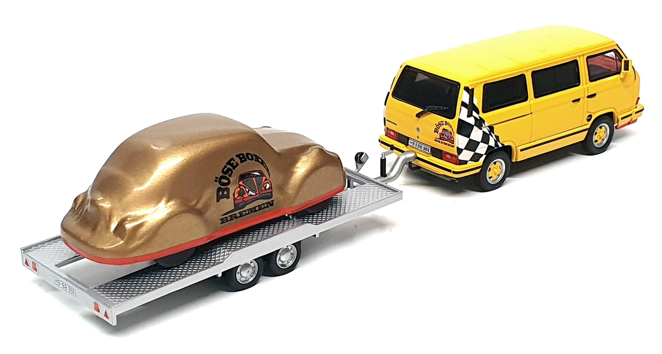 Premium ClassiXXS 1/43 Scale 13057 VW T3b Bus & Veiled Kaffer Bose Boxer Bremen