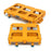 Conrad 1/50 Scale 98021/02 - Goldhofer Loft Bed 2 Axle & 3 Axle - Yellow