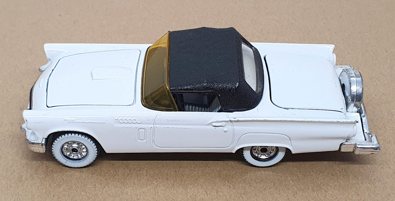 Corgi 12cm Long Diecast 810 - 1957 Ford Thundertbird - White/Black Roof