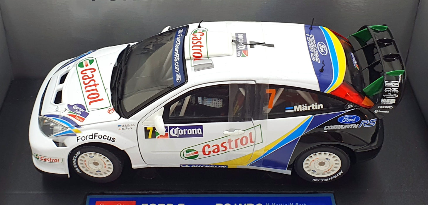 Sun Star 1/18 Scale 3905 - Ford Focus RS WRC Mexico 2004 #7 Martin/Park