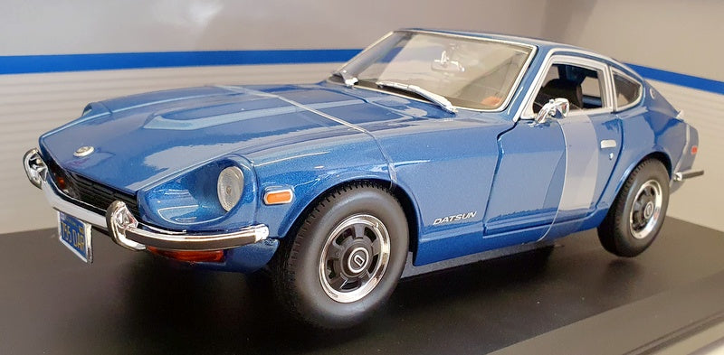 Maisto 1/18 Scale Diecast 31170 - 1971 Datsun 240Z - Met Blue