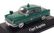 Schuco 1/43 Scale Diecast 02632 - Opel Kapitan Polizei - Green