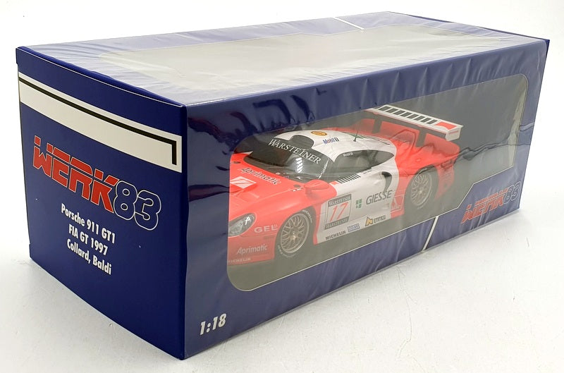 Werk83 1/18 Scale Diecast W18012004 - Porsche 911 GT1 #17 FIA GT 1997 Collard