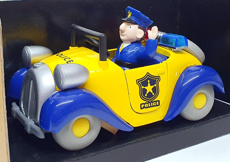 China Brand Appx 12cm Long Diecast DPL618 - 2x Cartoon Type Vehicles Fire Police