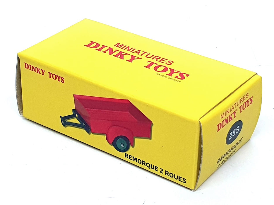 Atlas Editions Dinky Toys 25S - Remorque 2 Roues Trailer - Red