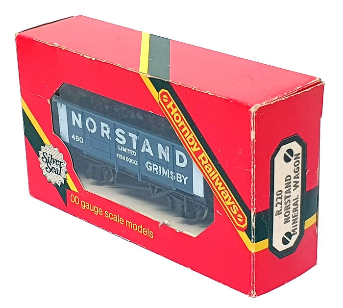 Hornby OO Gauge 1/76 Scale R.220 - Norstand Mineral Wagon - Blue/White