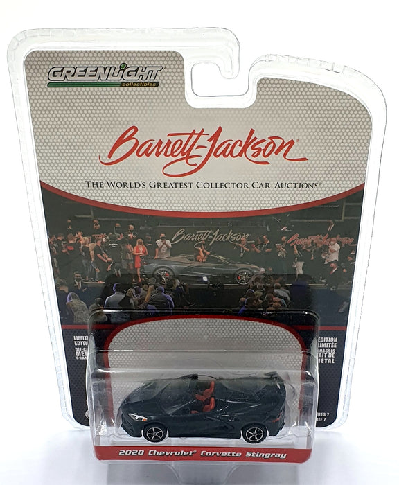 Greenlight 1/64 Scale 37230-F - 2020 Chevrolet Corvette Stingray - Black