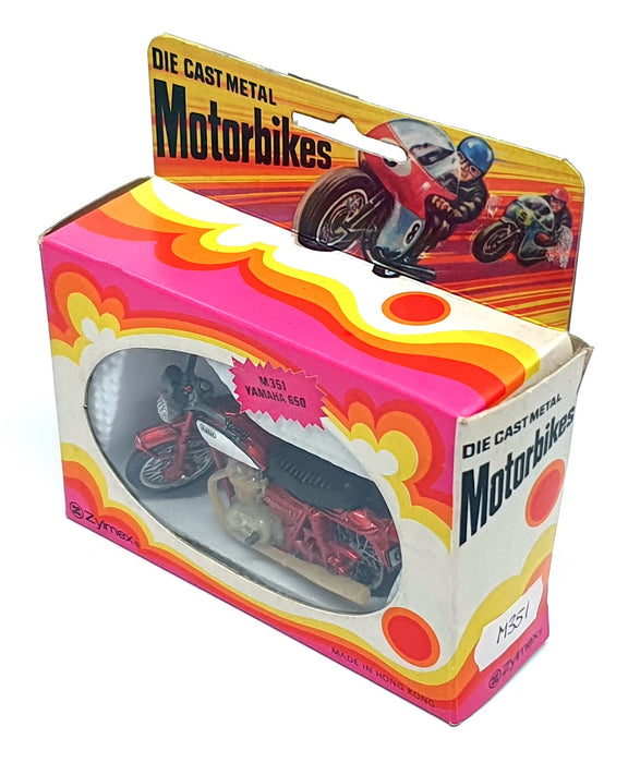 Zylmex Appx 8.5cm Long M351 - Yamaha 650 Motorbike - Red