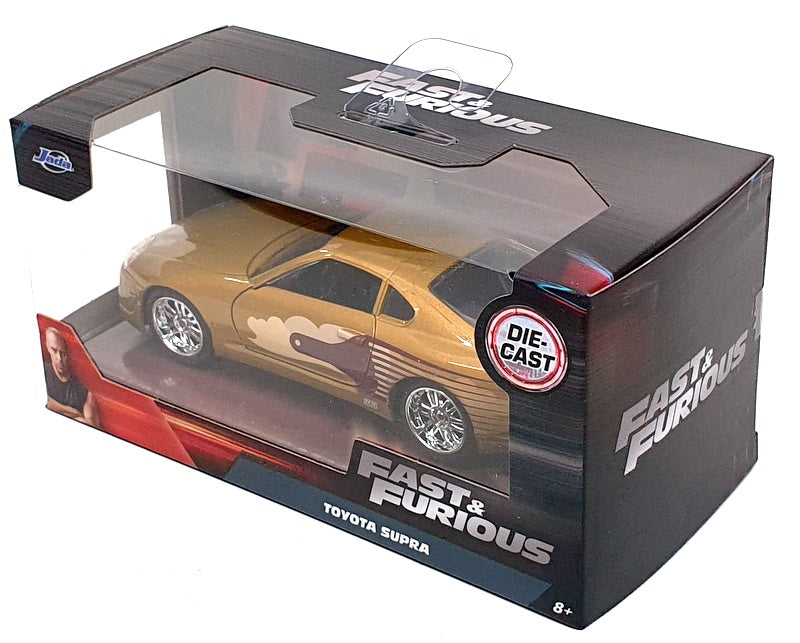 Jada Toys 1/32 Scale Diecast 99542 - Toyota Supra (Fast & Furious) Gold ...