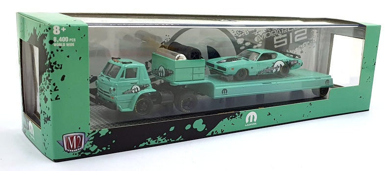 Castline M2 Machines 1/64 Scale DR55 '69 Dodge L600 & '71 Charger R/T HEMI