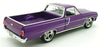 Acme 1/18 Scale A1805413 1965 Chevrolet El Camino Pick-Up Custom Cruiser Purple