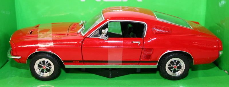 Welly NEX 1/24 Scale 22522W - 1967 Ford Mustang GT - Red