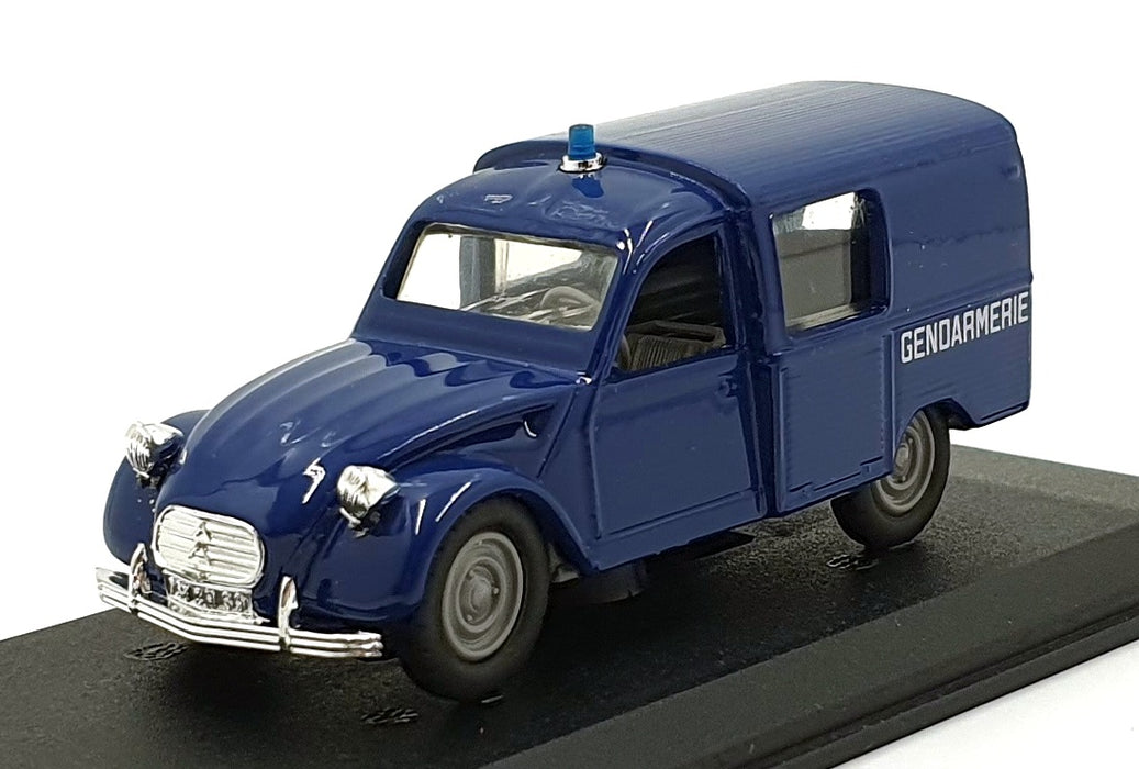 Eligor 1/43 Scale 100393 - Citroen 3CV Gendarmerie Van - Blue