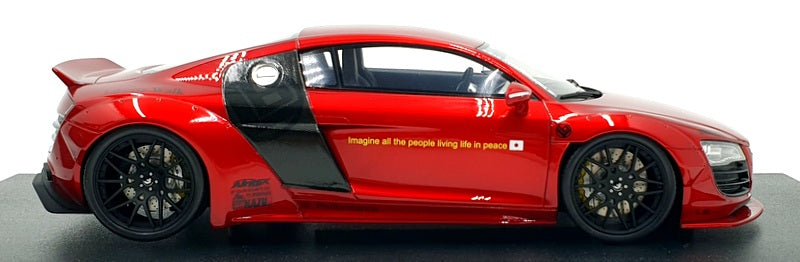 Gt Spirit 1/18 Scale Resin GT892 - Audi R8 By LB-Works - Red