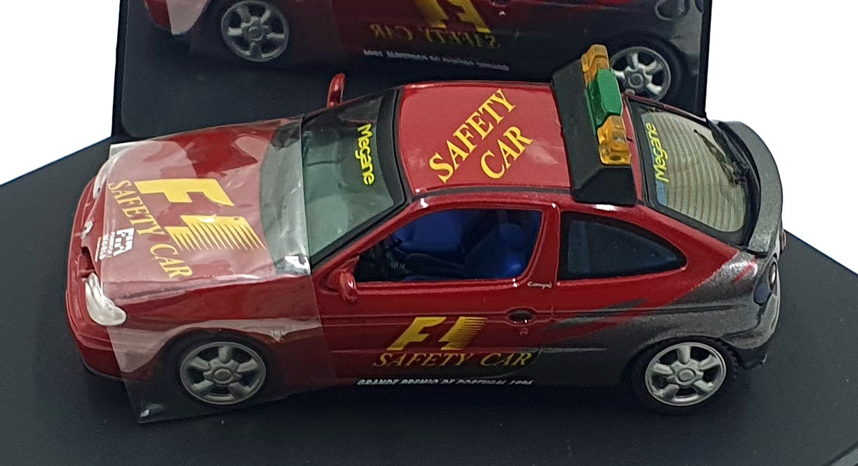 Vitesse 1/43 Scale V063E - Renault Megane Coupe Safety Car - Red