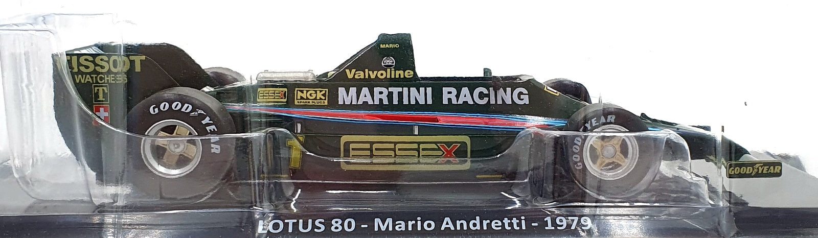 Altaya 1/24 Scale Diecast ALA0098 - Lotus 80 #1 Mario Andretti 1979