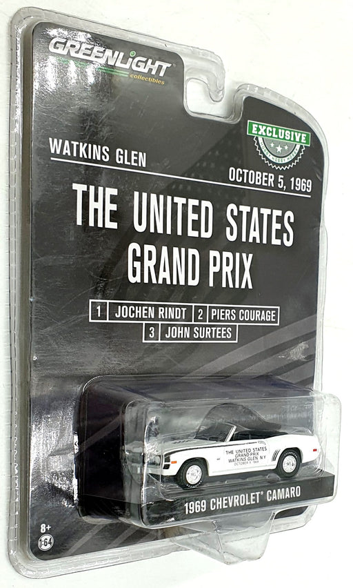 Greenlight 1/64 Scale 30274 - 1969 Chevrolet Camaro US Grand Prix - Watkins