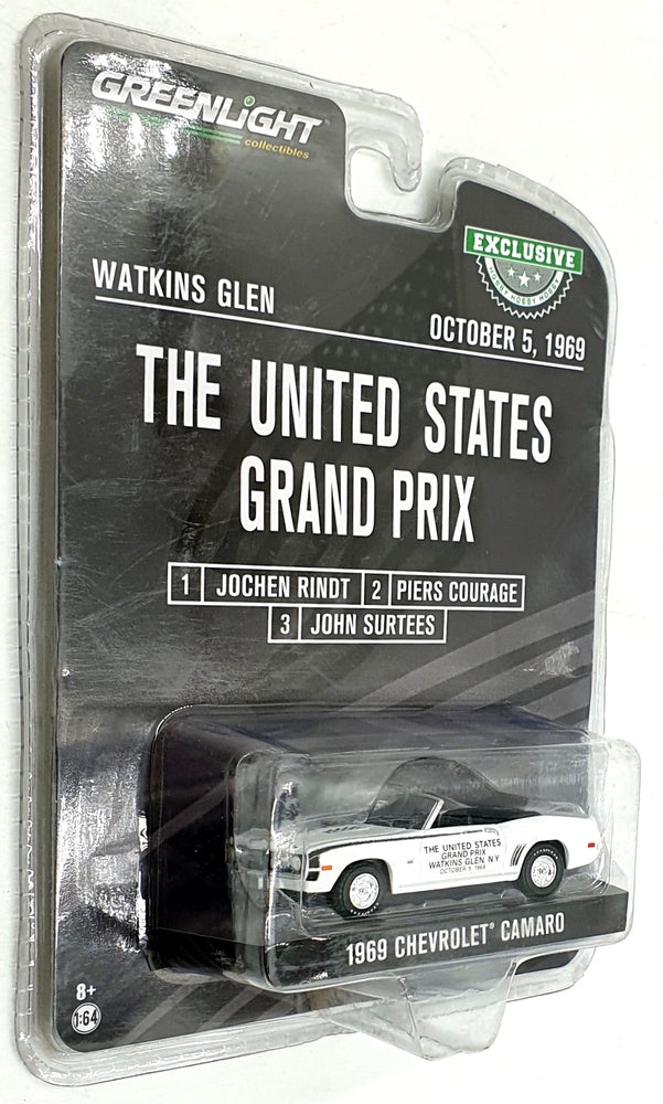 Greenlight 1/64 Scale 30274 - 1969 Chevrolet Camaro US Grand Prix - Watkins