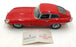 Franklin Mint 1/24 Scale Diecast 7125F - 1961 Jaguar E-Type Coupe - Red