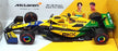 Burago 1/43 Scale 18-38214PS F1 McLaren Monaco GP 2024 #81 Piastri Senna Livery