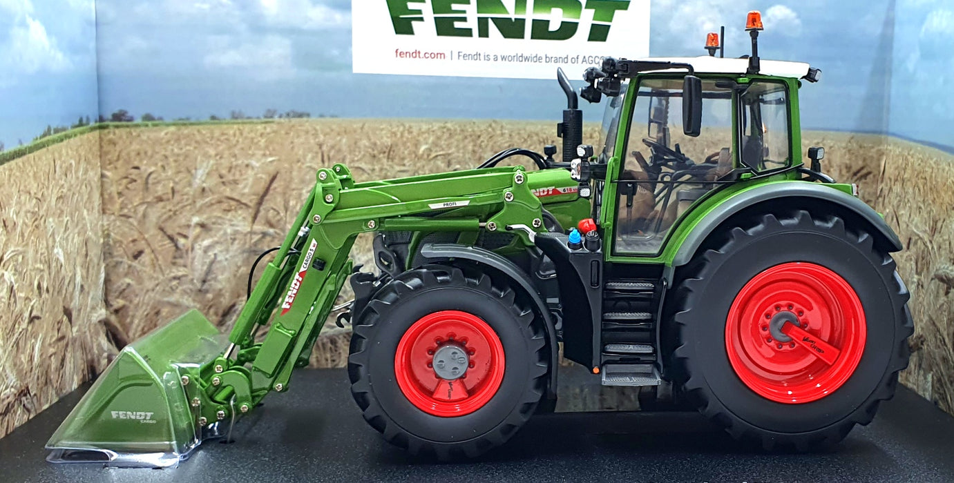 Universal Hobbies 1/32 Scale Diecast UH6688 - Fendt 618 Vario w Front Loader