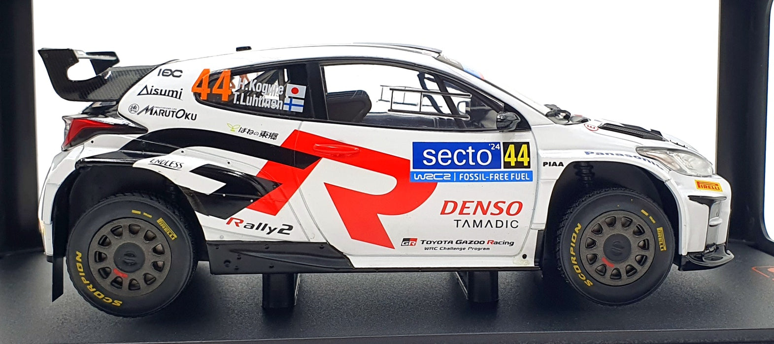 IXO 1/18 Scale Diecast 18RMC212B.22 - Toyota GR Yaris Rally2 #44 Finland 2024