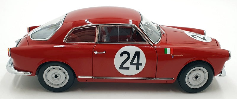 Kyosho 1/18 Scale Diecast 08957B Alfa Romeo Giulietta SV 1958 Targa Florio #24