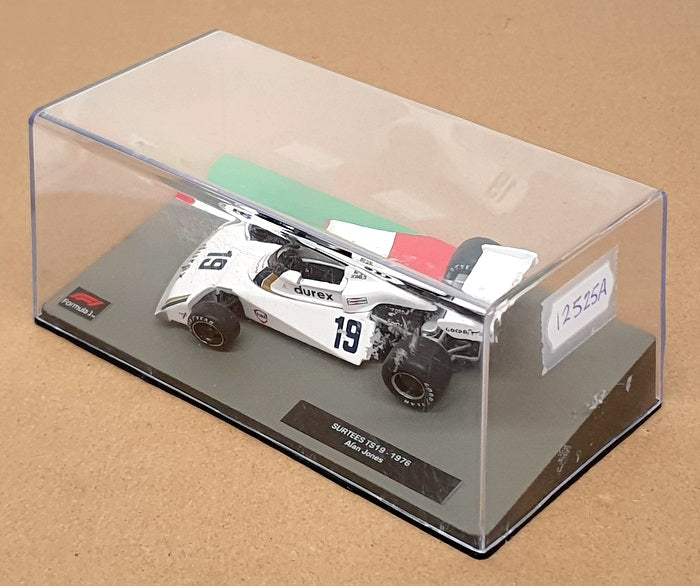 Altaya 1/43 Scale 12525A - F1 1976 Surtees TS18 #19 A. Jones - White