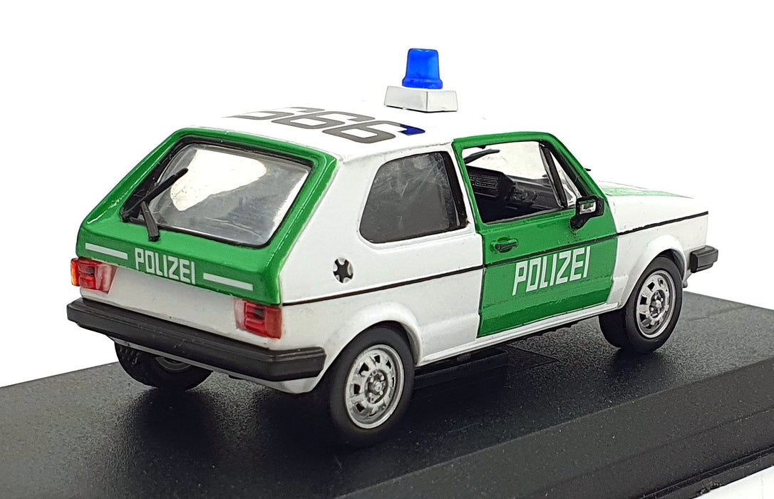 Detail Cars 1/43 Scale ART. 482 - 1974 Volkswagen Golf 1 Polizei - Police Car