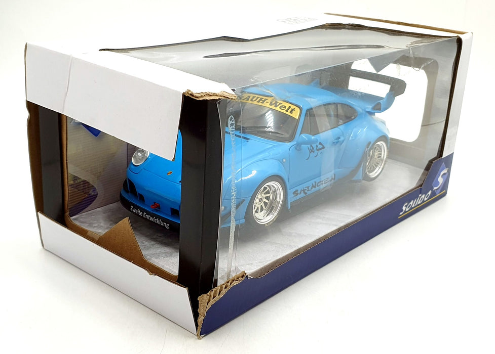 Solido 1/18 Scale S1808501 - Porsche RWB Body Kit Shingen 2018 - Blue