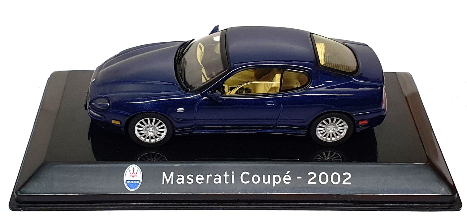 Panini 1/43 Scale Diecast PN03B - 2002 Maserati Coupe - Blue