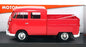 Motor Max 1/24 Scale 79343 - Volkswagon Type 2 (T1) Pickup Truck - Red
