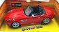 Burago 1/18 Scale Diecast 33772 - BMW Z8 Red Roadster - Red