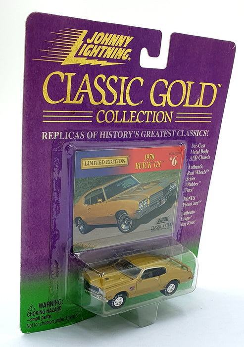 Johnny Lightning 1/64 Scale 404-01 Classic Gold 1970 Buick GS #6