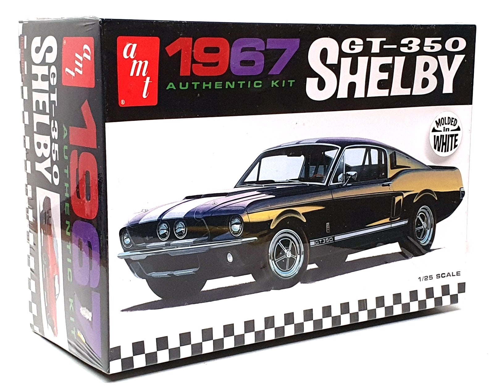 AMT 1/25 Scale Unbuilt Model Kit AMT800/12 - 1967 Shelby GT-350