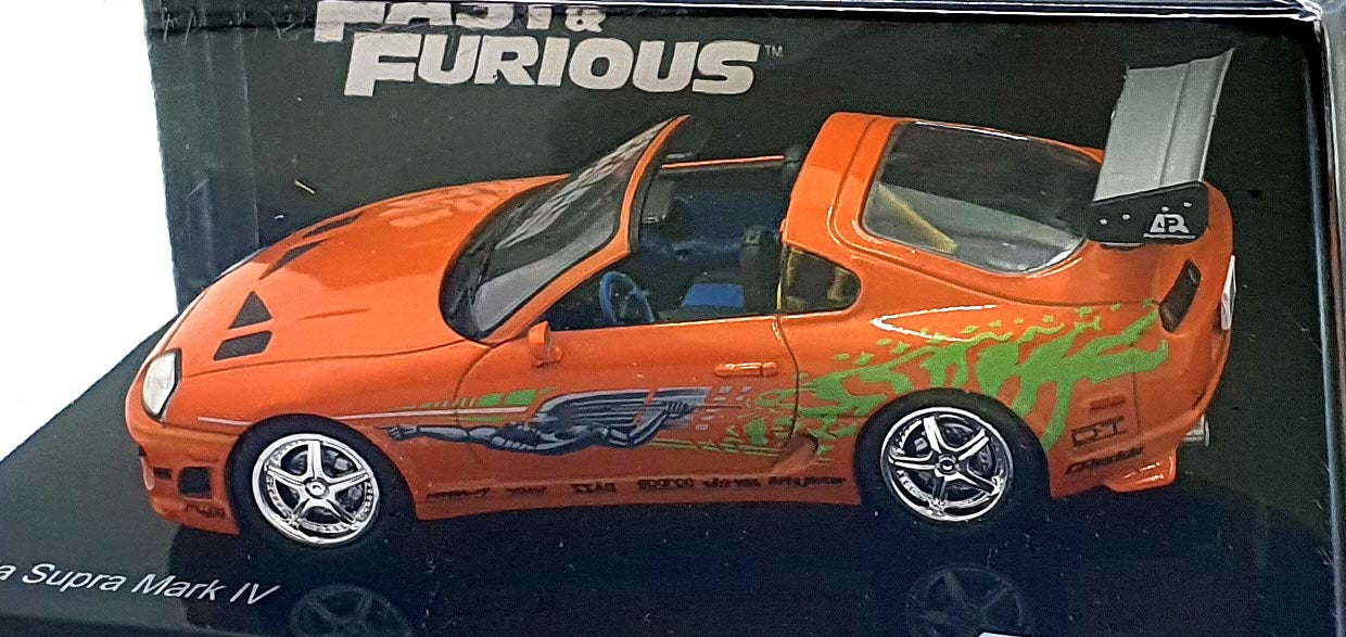 DeAgostini 1/43 Scale F220CMC003 - Fast and Furious Toyota Supra Mark IV Orange