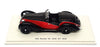 Spark Model 1/43 Scale S2715 - 1939 Alfa Romeo 6c 2500 SS - Black/Red