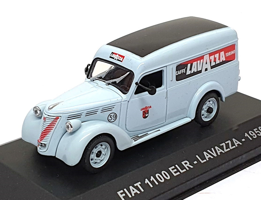 Altaya 1/43 Scale Diecast FT1150 - 1950 Fiat 1100 ELR Van Lavazza - Pale Blue